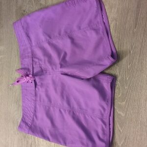 Rip curl purple love n surf 7" boardie shorts size 7
